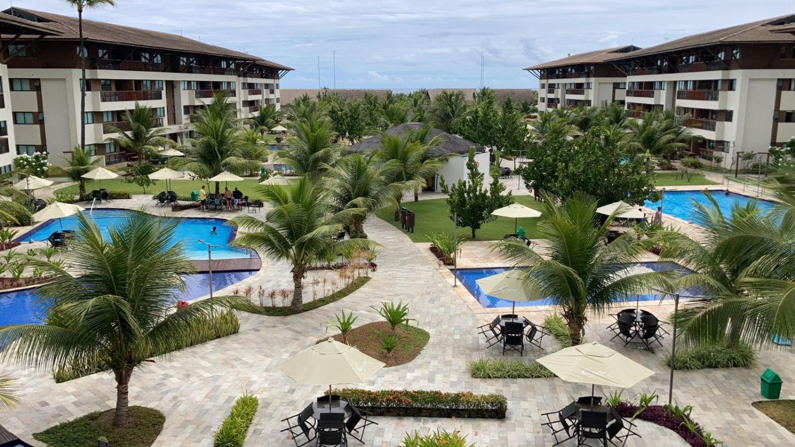 Resort Beira Mar Em Porto De Galinhas - Cupe Beach Living Extérieur photo